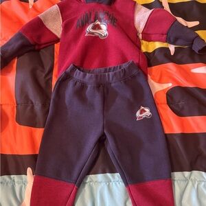 Colorado Avalanche Toddler Sweat Set